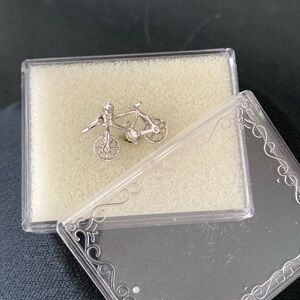 Sterling Bicycle Charm